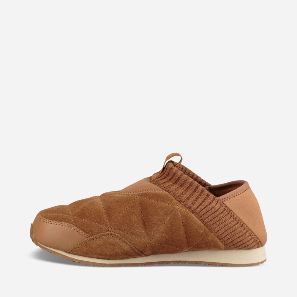 Teva Ember Moc Shearling Slip On Sko Dame Brune | 34LREXMHP