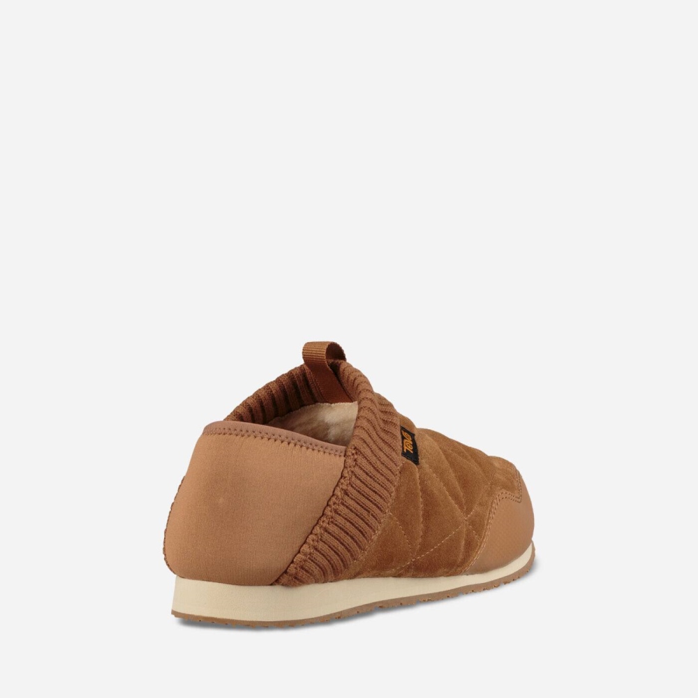 Teva Ember Moc Shearling Slip On Sko Dame Brune | 34LREXMHP