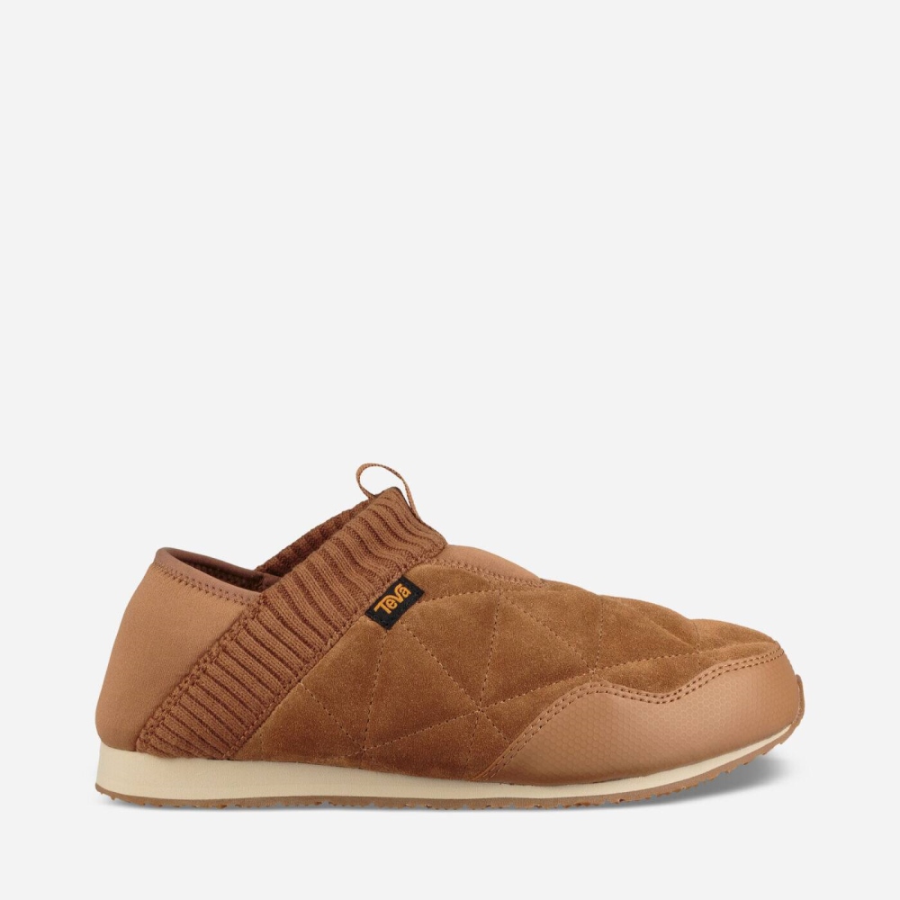 Teva Ember Moc Shearling Slip On Sko Dame Brune | 34LREXMHP