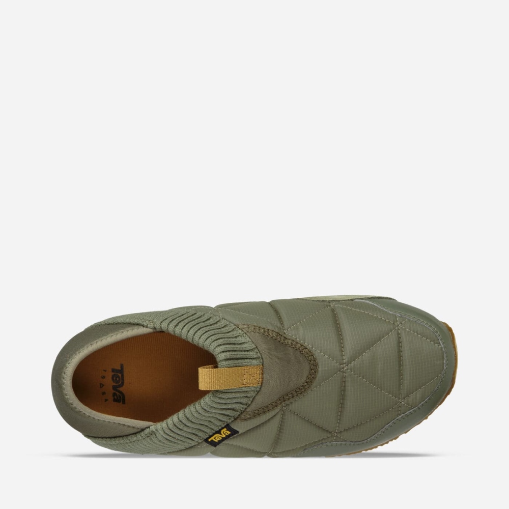 Teva Ember Moc Slip On Sko Dame Olivengrønne | 32WYVBKZL