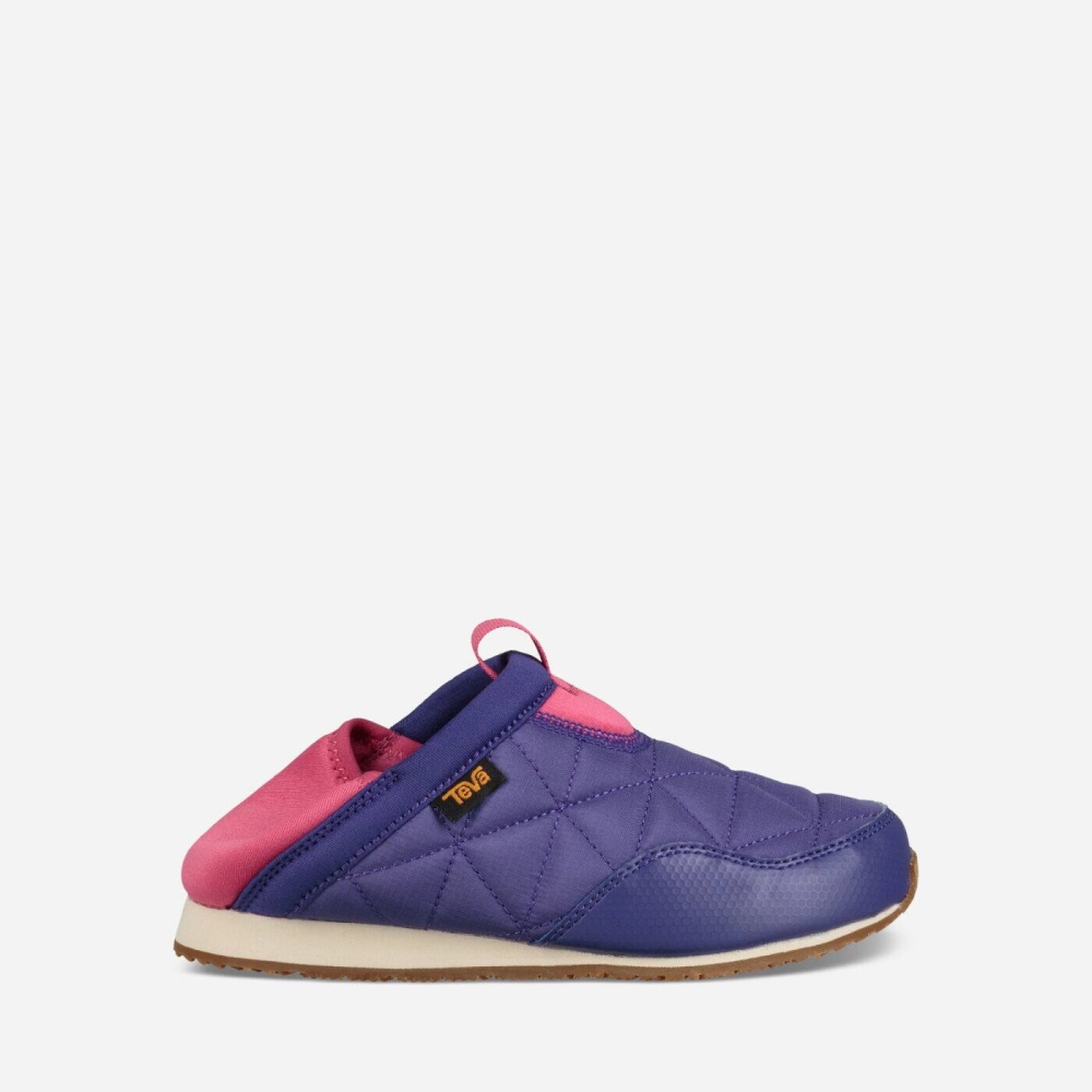 Teva Ember Moc Tøfler Barn Lilla | 95CTNPOJG