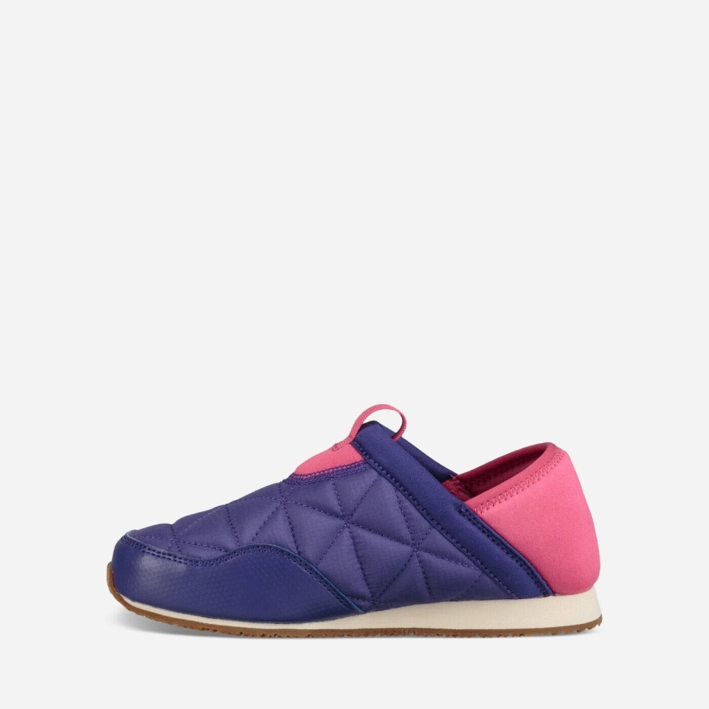 Teva Ember Moc Tøfler Barn Lilla | 95CTNPOJG