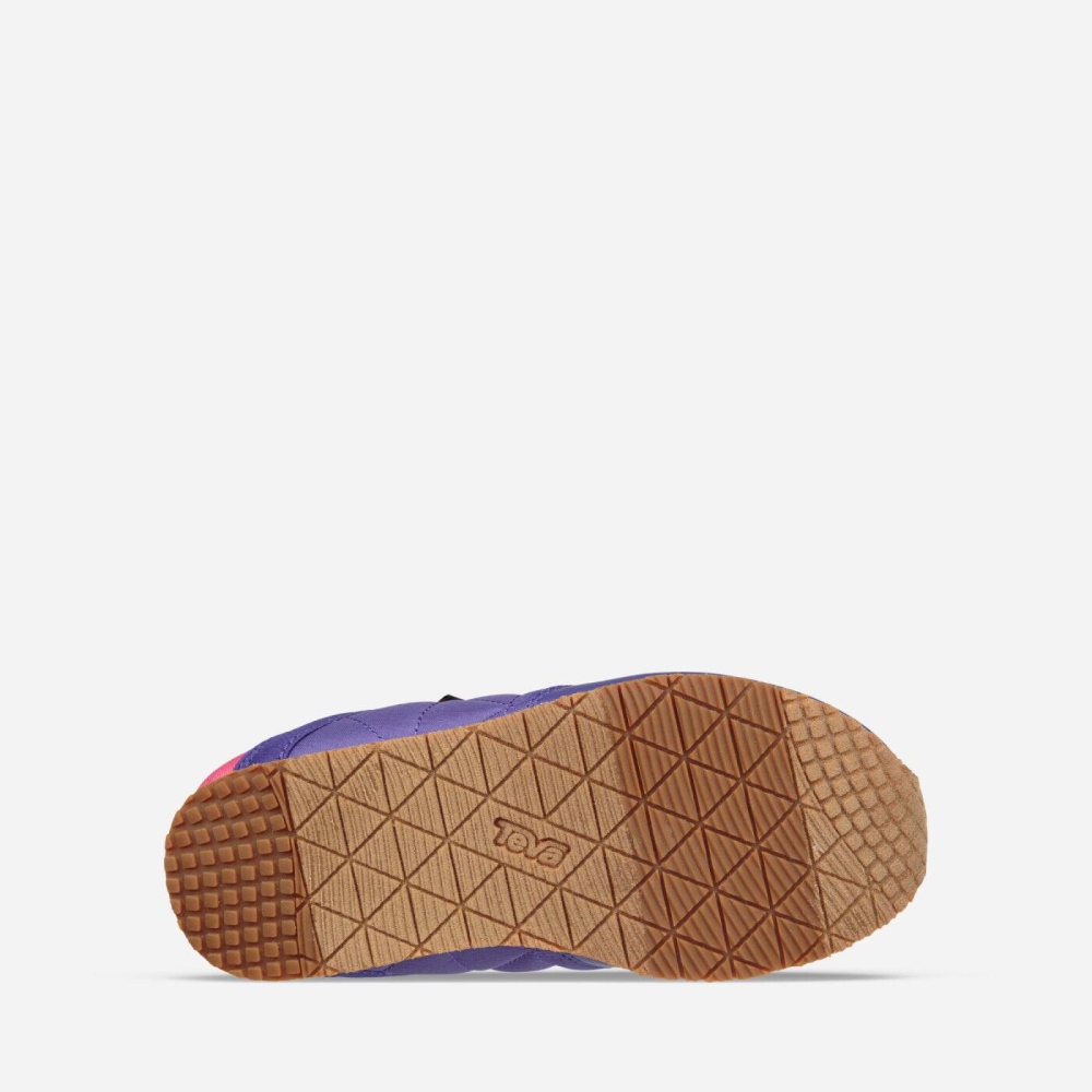 Teva Ember Moc Tøfler Barn Lilla | 95CTNPOJG