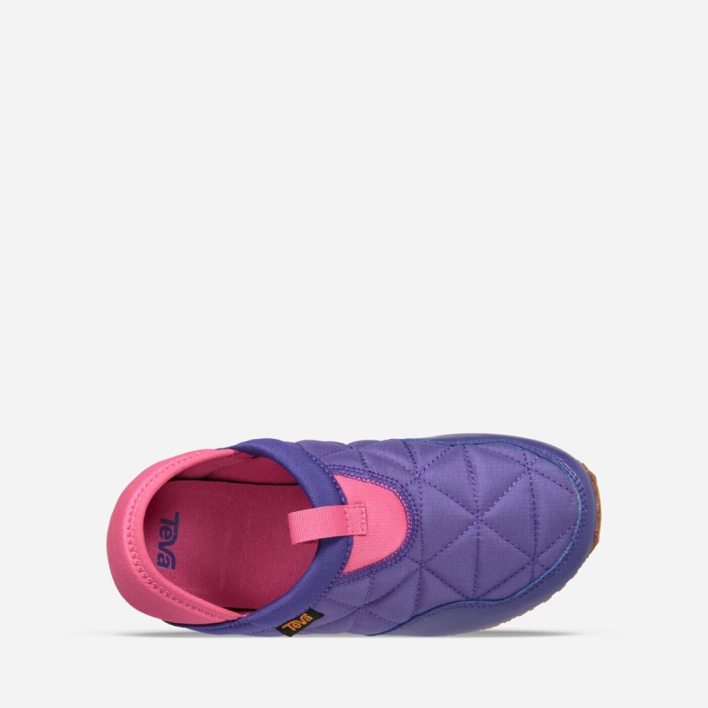 Teva Ember Moc Tøfler Barn Lilla | 95CTNPOJG