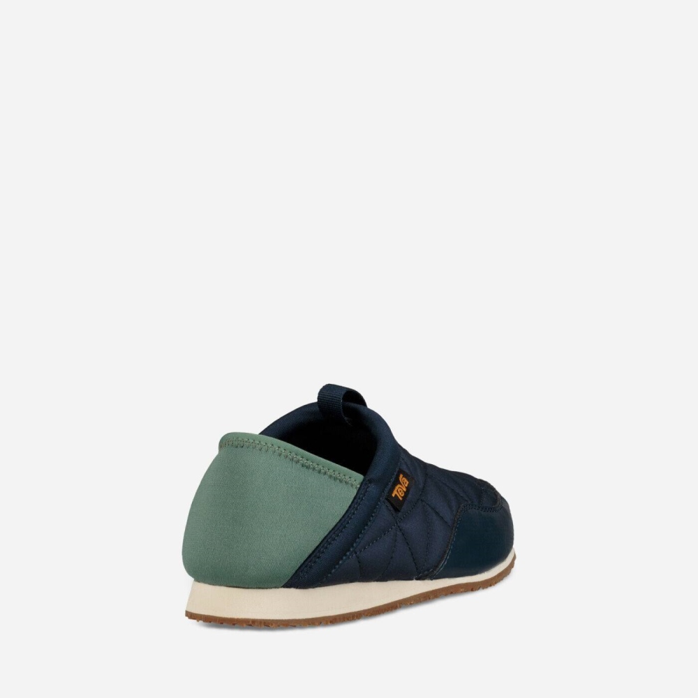 Teva Ember Moc Tøfler Barn Mørke Blå | 76QJVXYLC