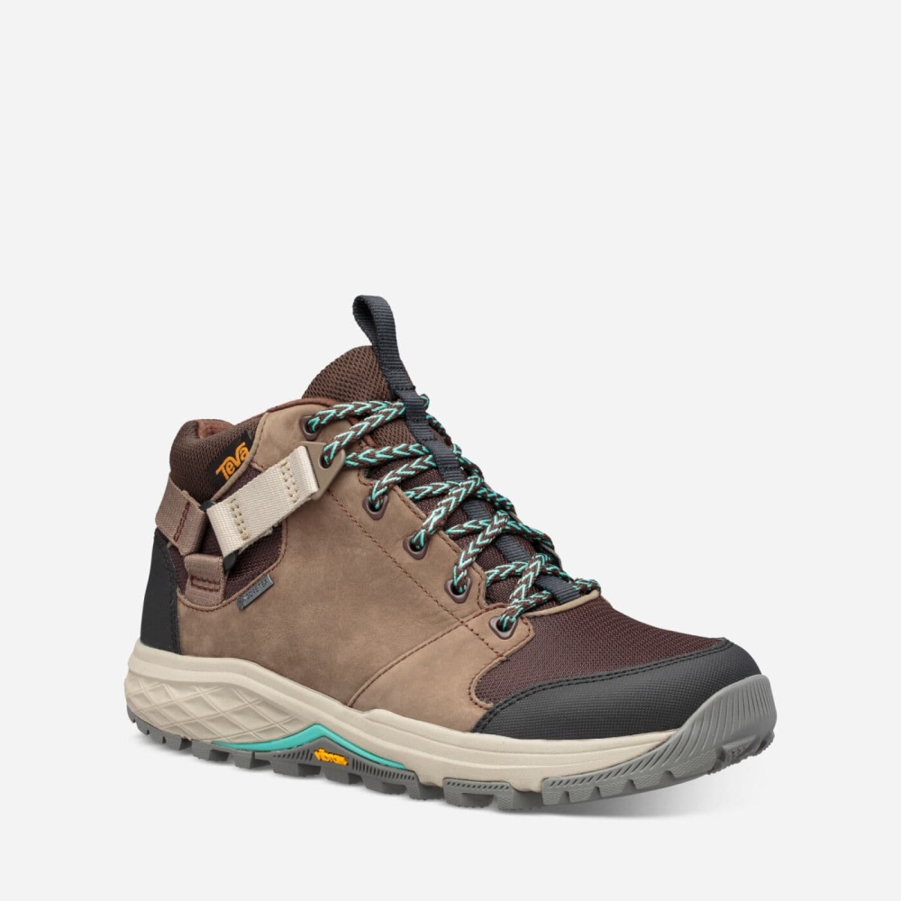 Teva Grandview GTX Fjellsko Dame Sjokolade | 78KQCXGWT