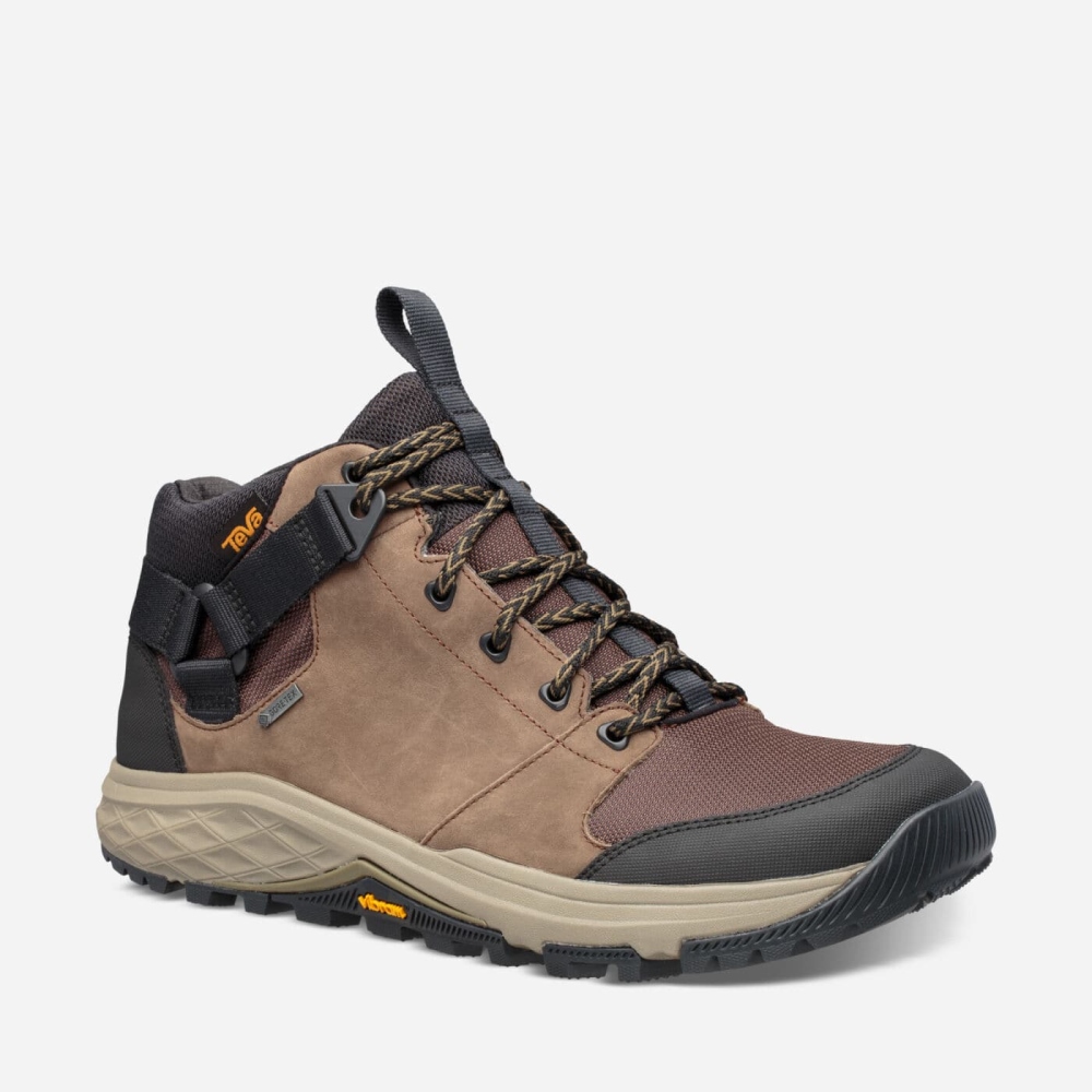 Teva Grandview GTX Fjellsko Herre Sjokolade | 32AWGYETR