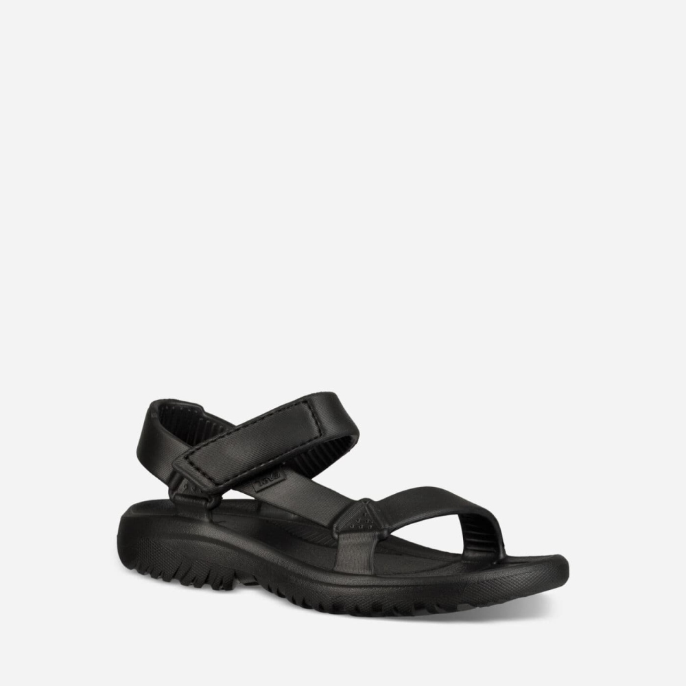 Teva Hurricane Drift Tursandaler Barn Svarte | 94QVOHJGS