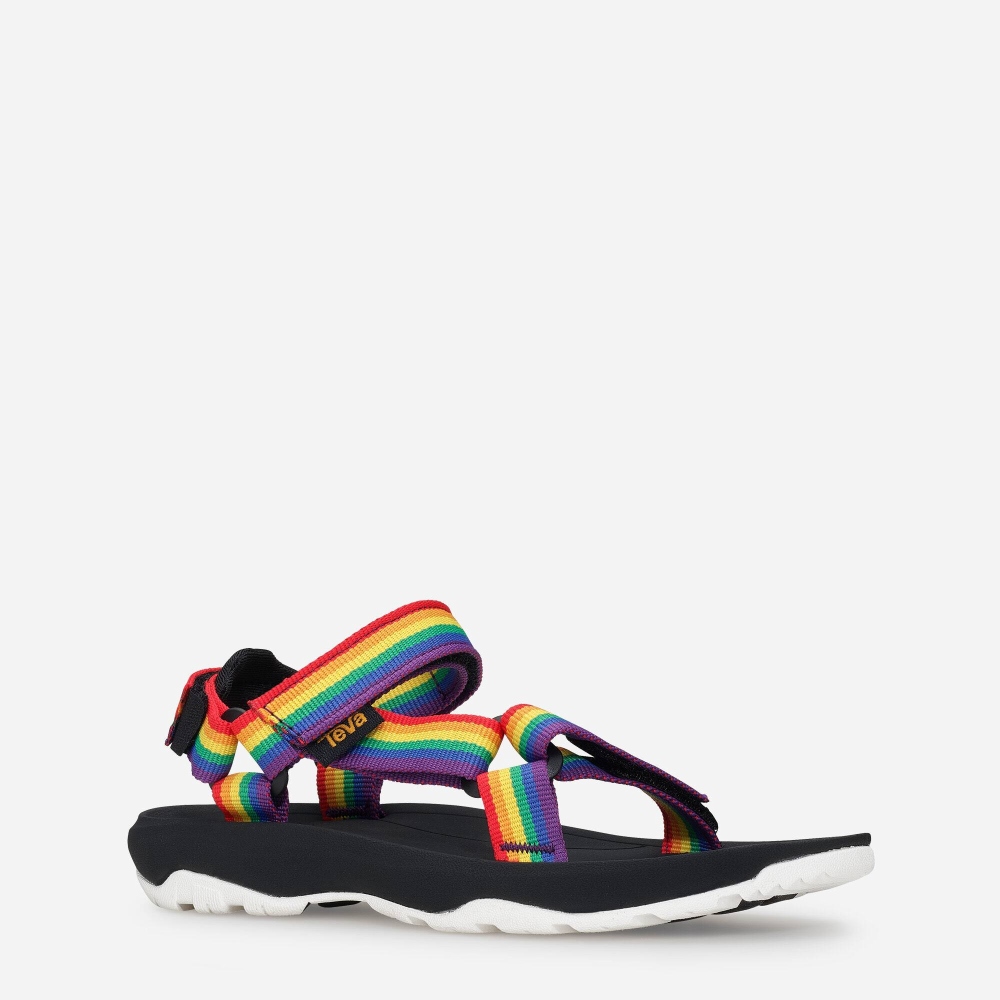 Teva Hurricane XLT2 Rainbow Pride Slip On Sko Barn Multicolor | 95UAHONQG