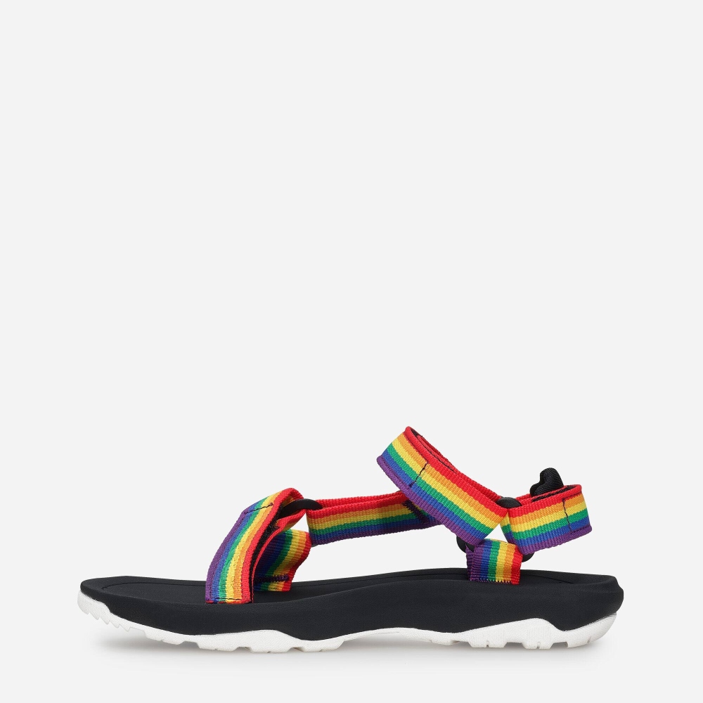 Teva Hurricane XLT2 Rainbow Pride Slip On Sko Barn Multicolor | 95UAHONQG