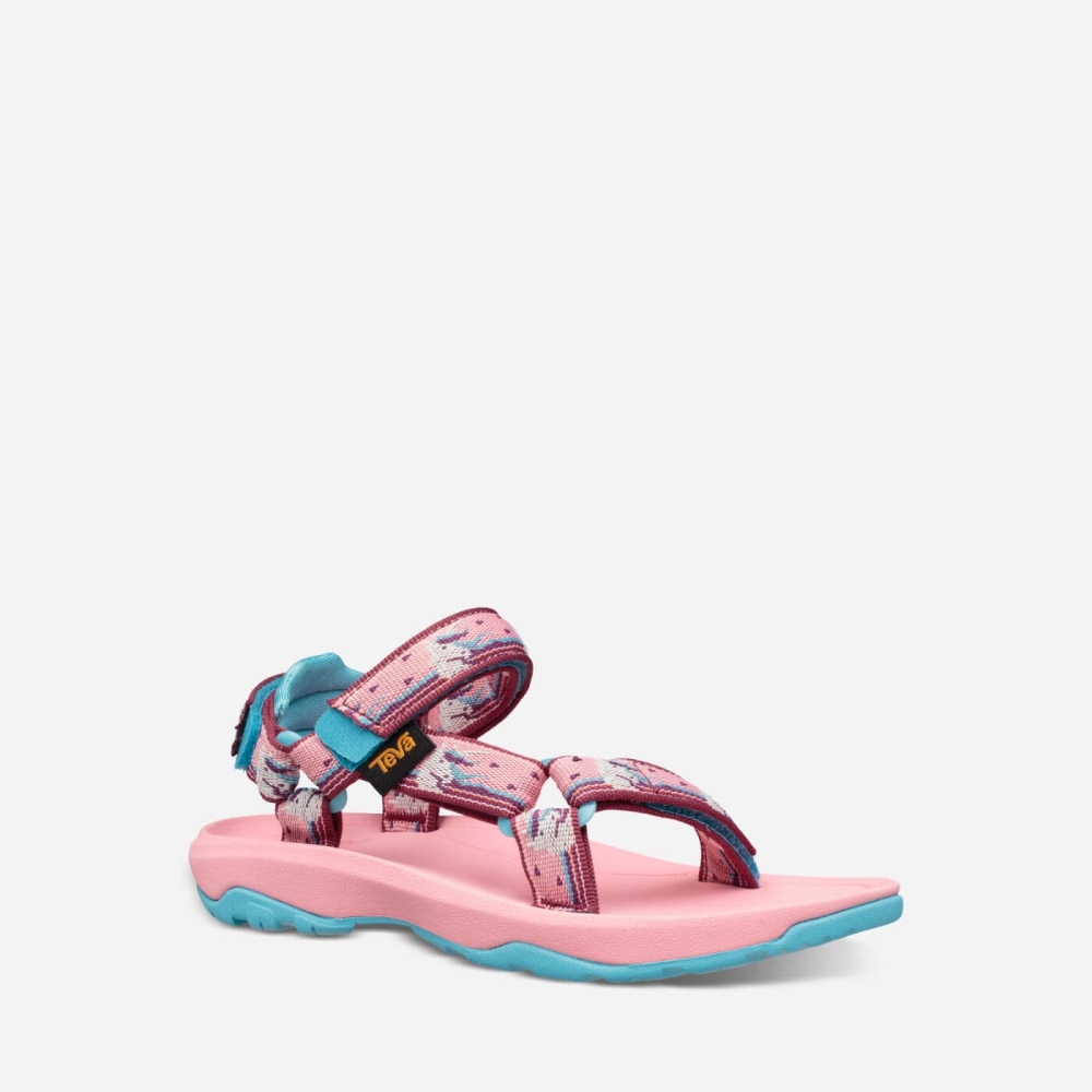 Teva Hurricane XLT2 Slip On Sko Barn Rosa | 39ZHCOWJE