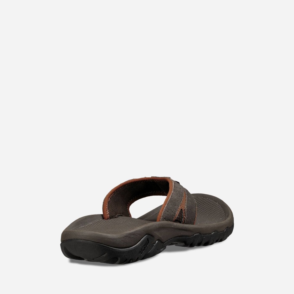 Teva Katavi 2 Thong Tursandaler Herre Brune | 23QKMTJIA