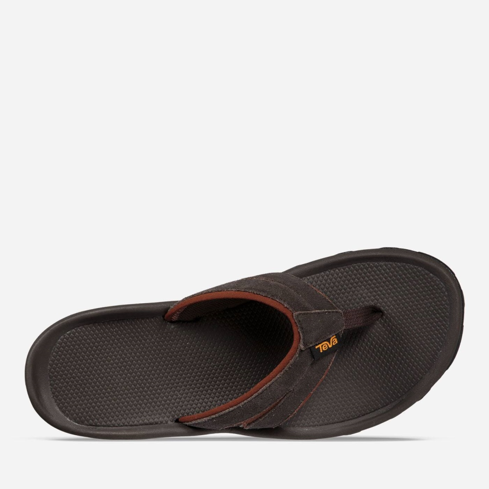 Teva Katavi 2 Thong Tursandaler Herre Brune | 23QKMTJIA