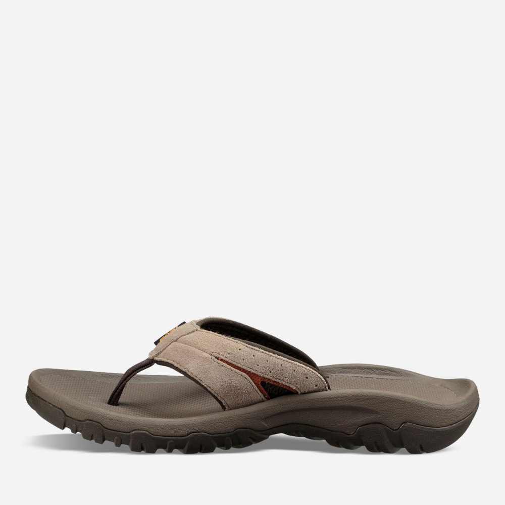 Teva Katavi 2 Thong Tursandaler Herre Brune | 87GKNXSQZ