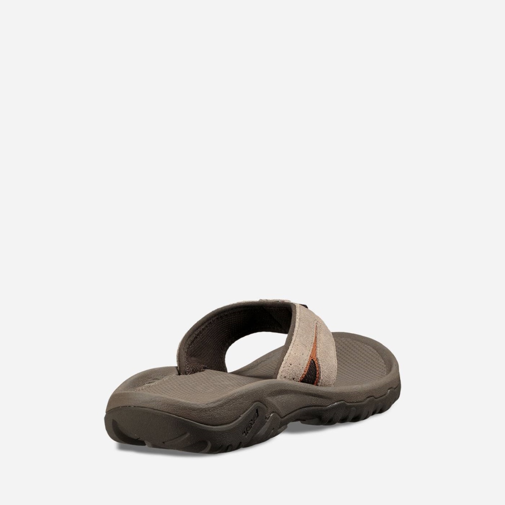 Teva Katavi 2 Thong Tursandaler Herre Brune | 87GKNXSQZ