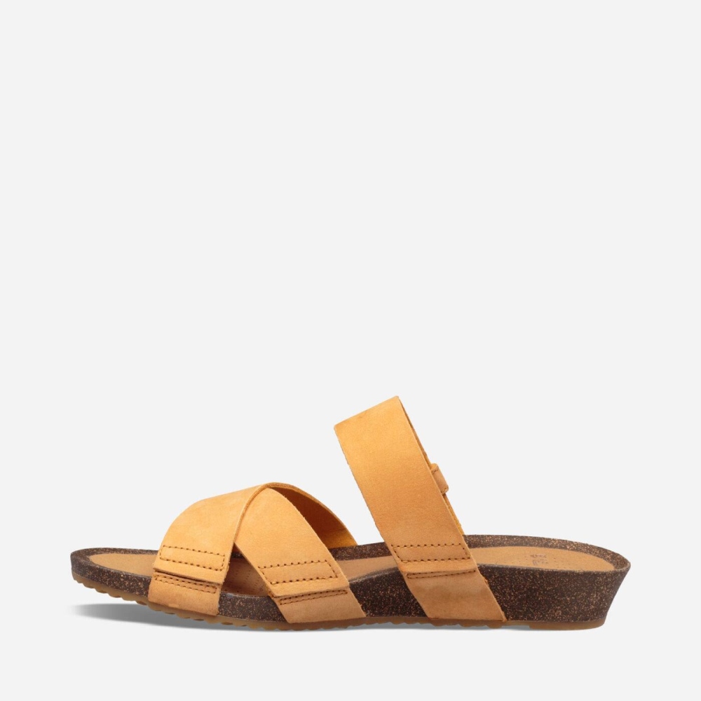 Teva Mahonia Badesandaler Sandaler Dame Gul | 82SVWZALD