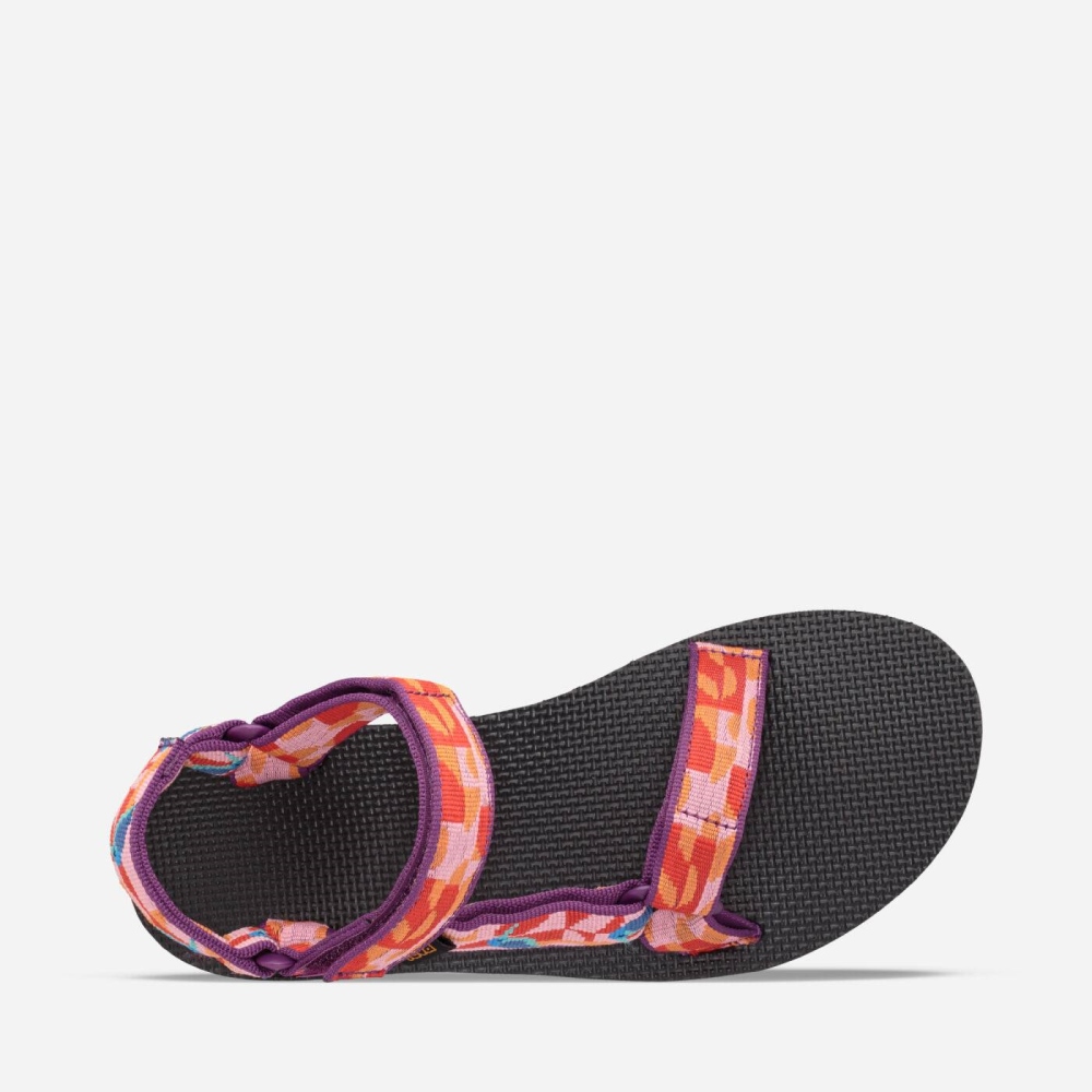 Teva Midform Universal Flate Sandaler Dame Multicolor | 32UXQGKTJ