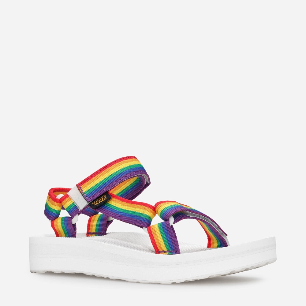 Teva Midform Universal Rainbow Pride Sandaler Herre Multicolor | 46NBHTPRZ