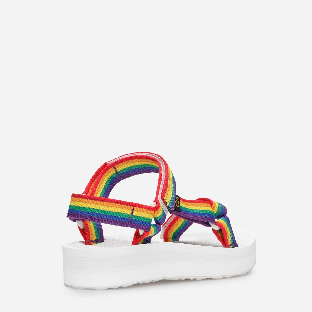 Teva Midform Universal Rainbow Pride Sandaler Herre Multicolor | 46NBHTPRZ