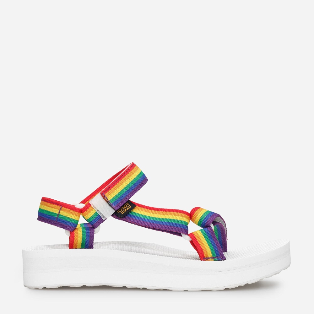 Teva Midform Universal Rainbow Pride Sandaler Herre Multicolor | 46NBHTPRZ