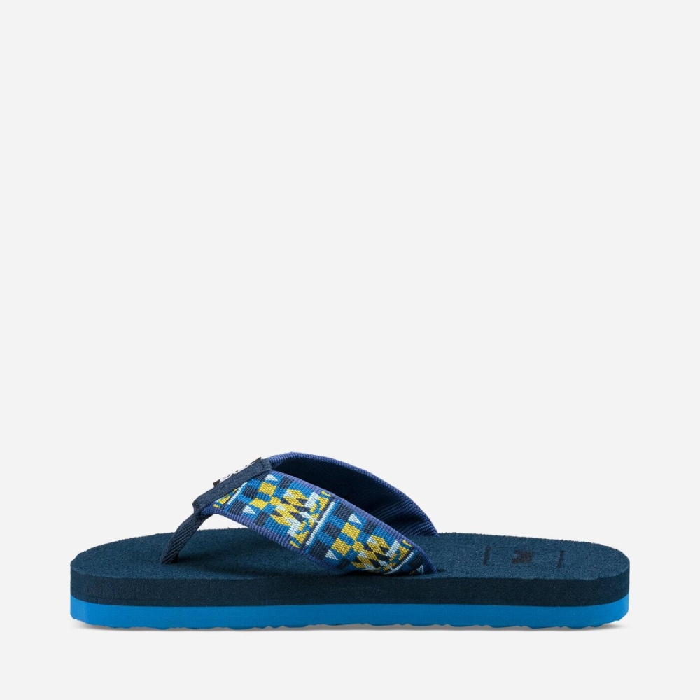 Teva Mush II Flip Flops Barn Blå | 50WVAHONY