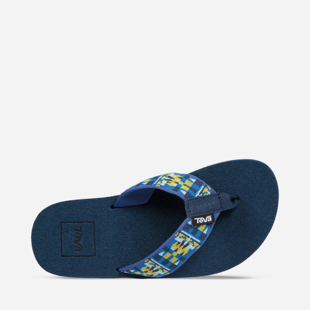 Teva Mush II Flip Flops Barn Blå | 50WVAHONY