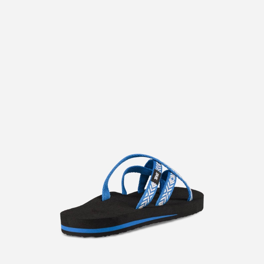 Teva Olowahu Flip Flops Dame Blå | 78KNZHULG