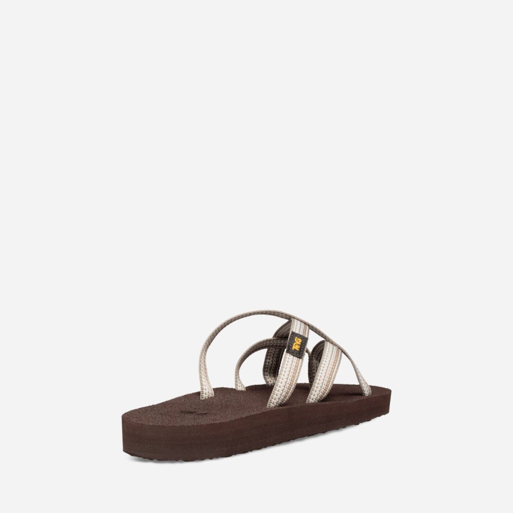 Teva Olowahu Flip Flops Dame Grå | 35APXNMOU