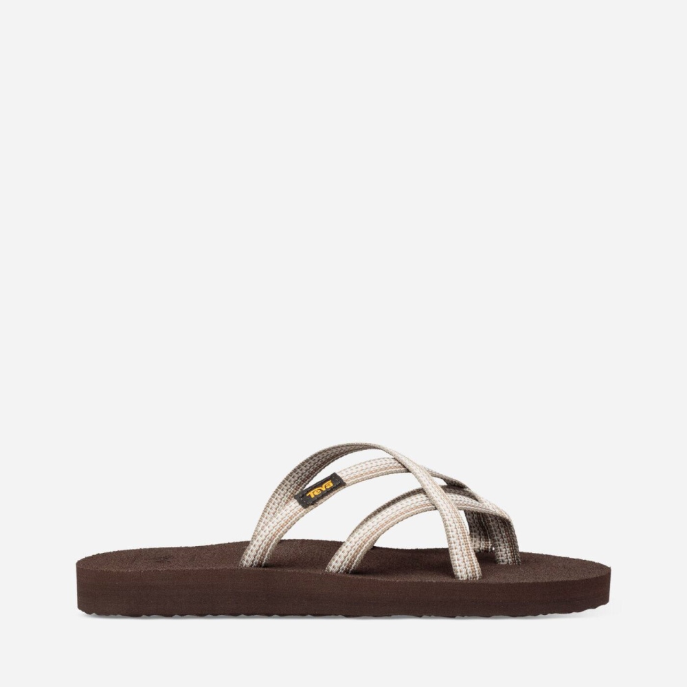 Teva Olowahu Flip Flops Dame Grå | 35APXNMOU