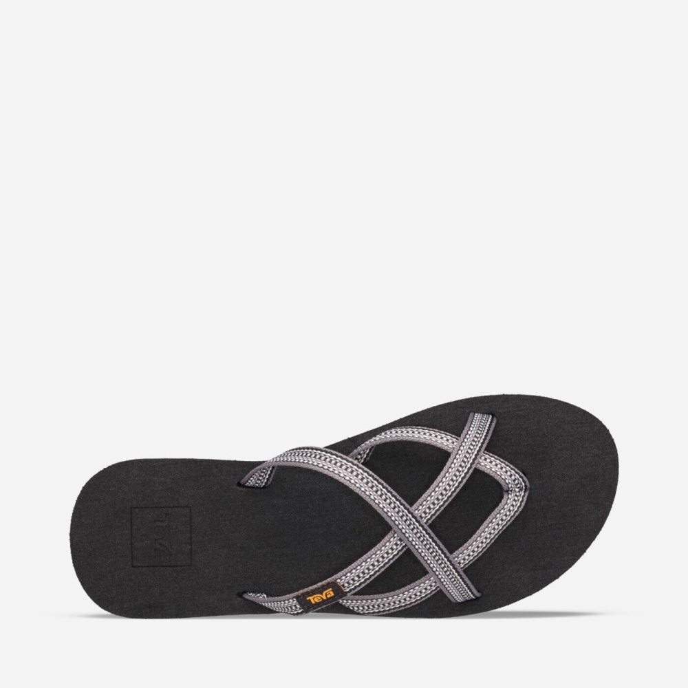 Teva Olowahu Flip Flops Dame Grå | 50EQRNUXJ