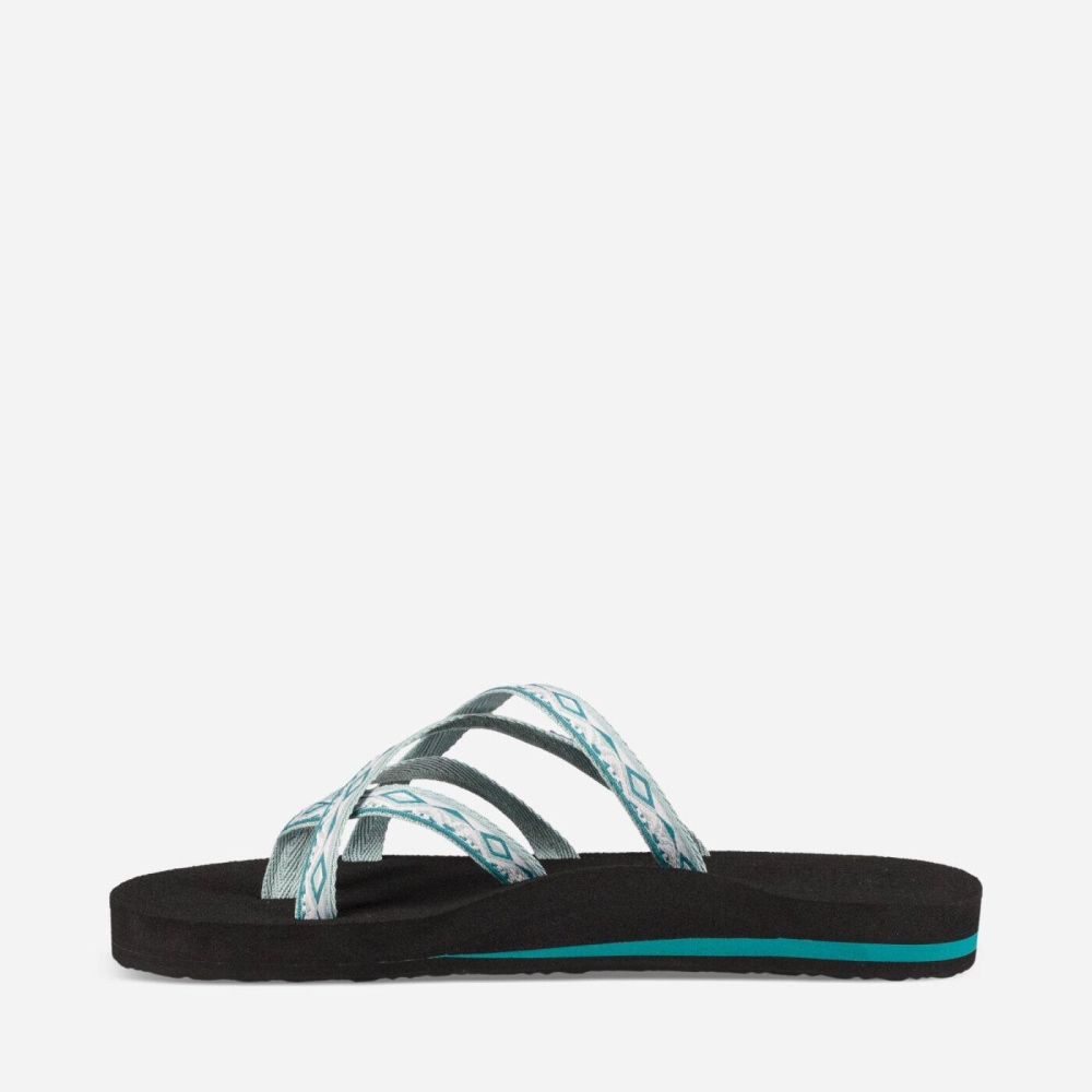 Teva Olowahu Flip Flops Dame Grå | 93QKBXPYM