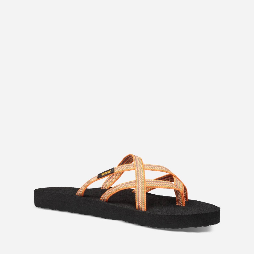 Teva Olowahu Flip Flops Dame Gul | 10AHTLPDN