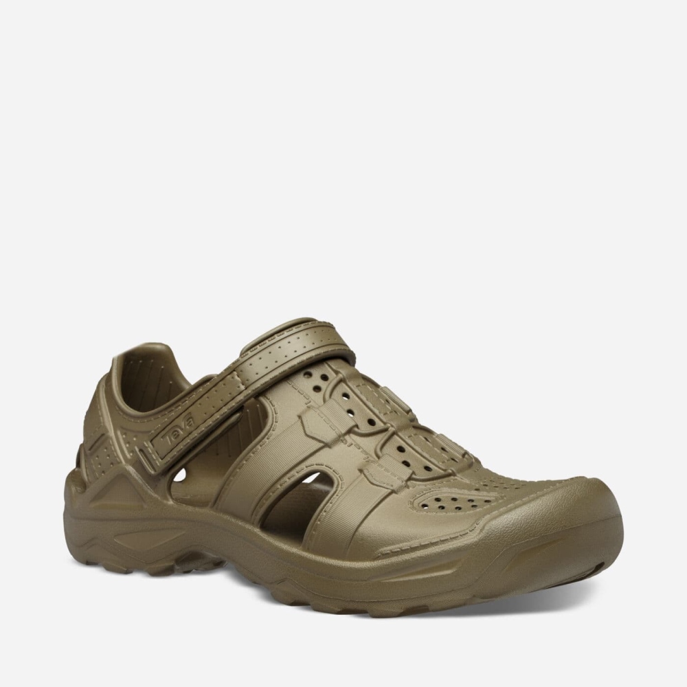 Teva Omnium Drift Sandaler Herre Olivengrønne | 47WBVTAPX