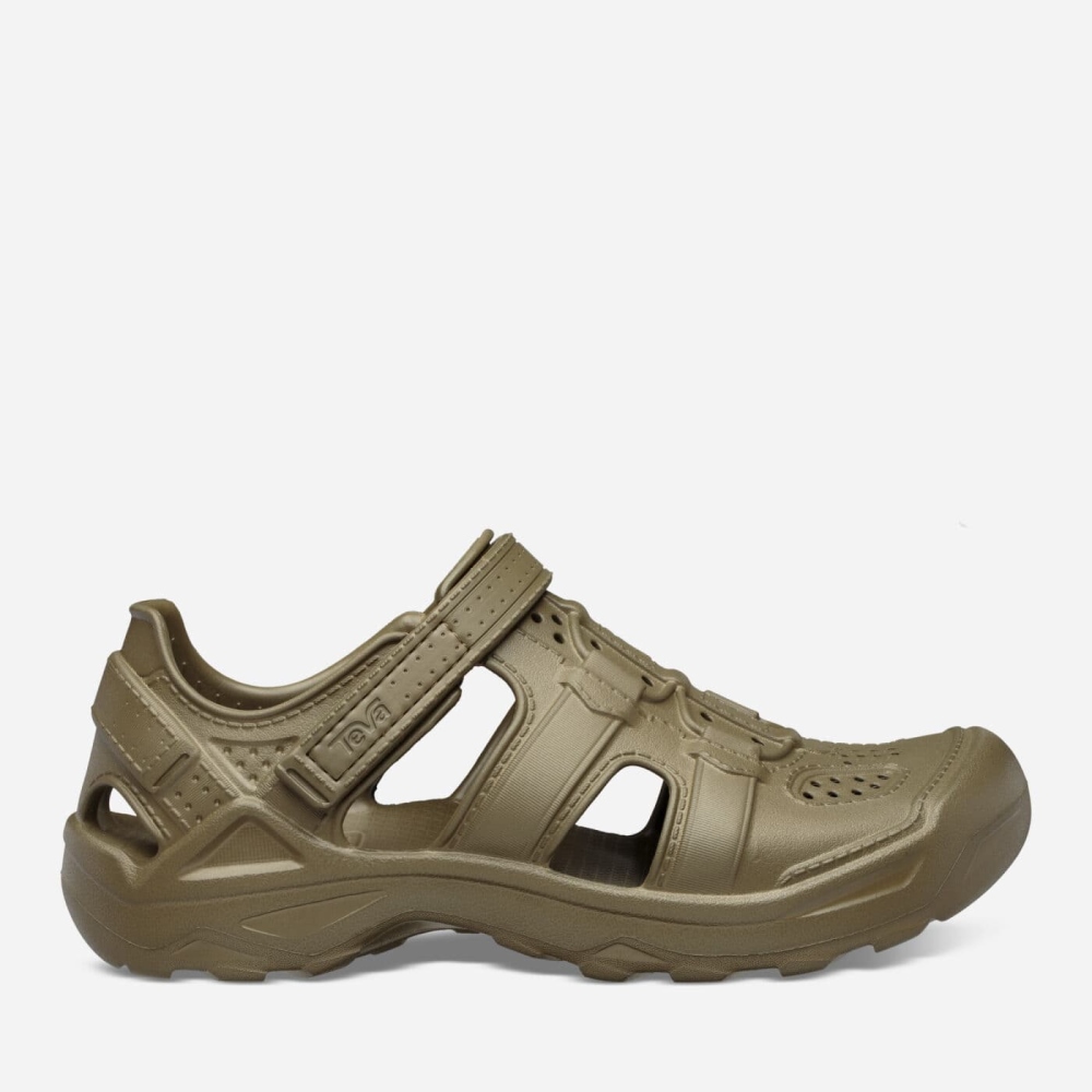 Teva Omnium Drift Sandaler Herre Olivengrønne | 47WBVTAPX