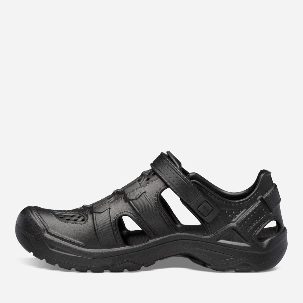 Teva Omnium Drift Sandaler Herre Svarte | 65ZRIUSTQ