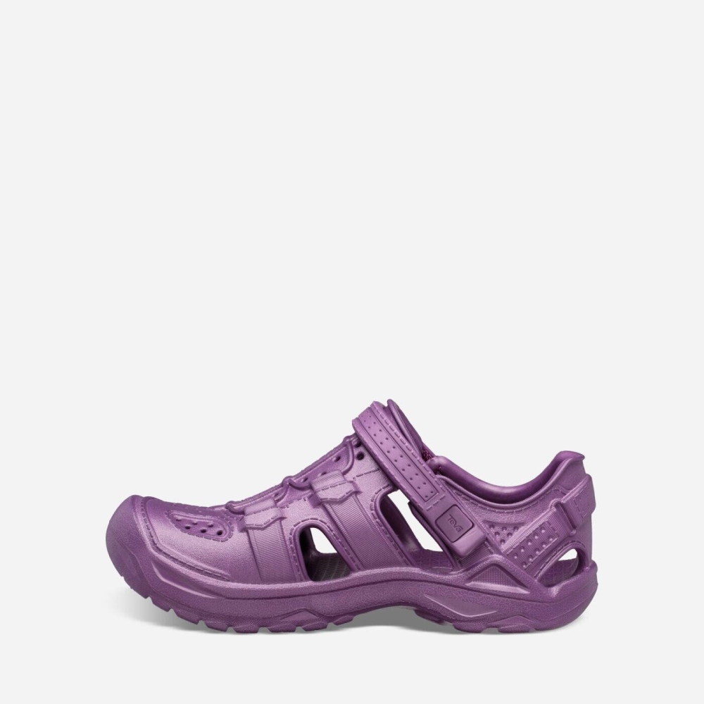 Teva Omnium Drift Slip On Sko Barn Lilla | 31VDBAFIR