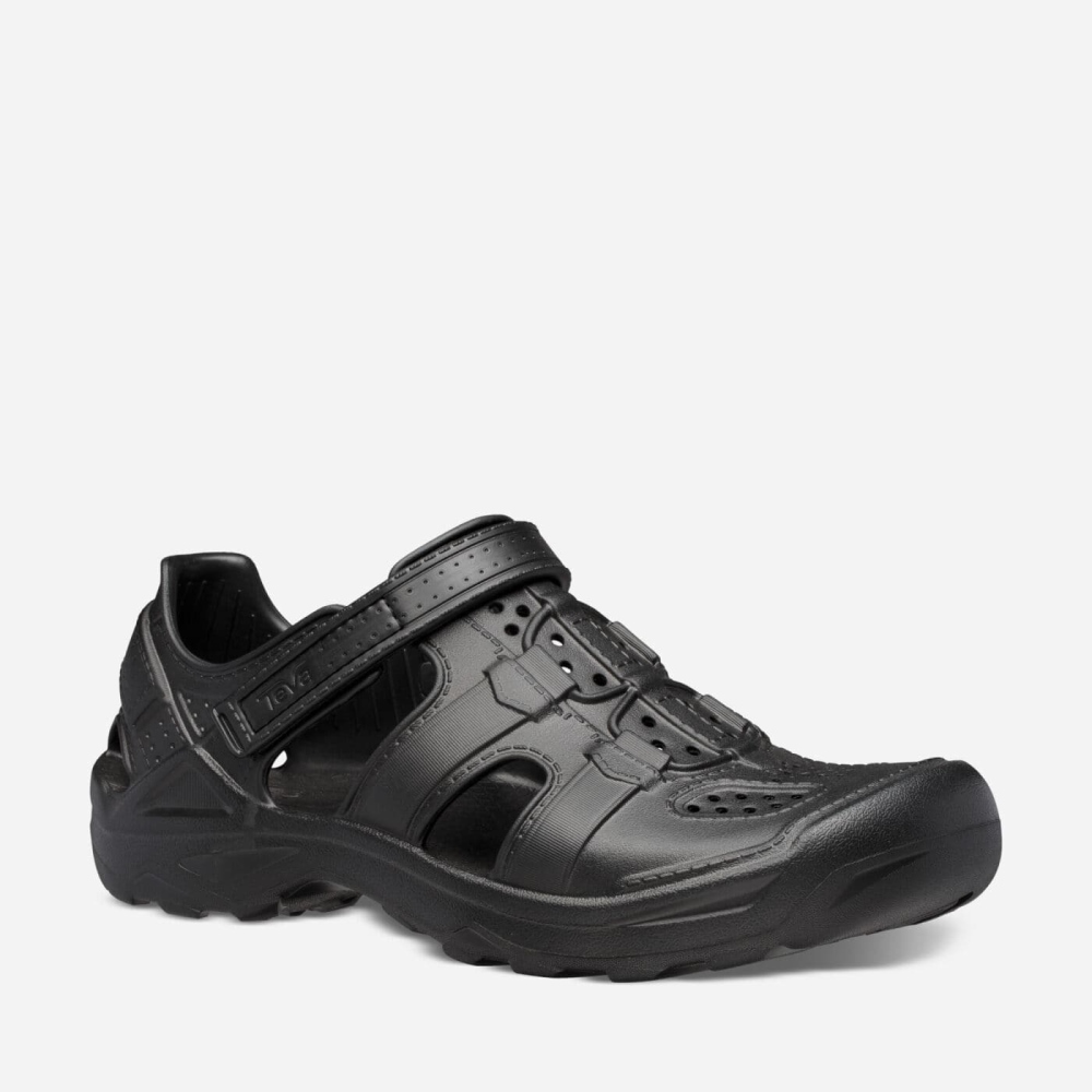 Teva Omnium Drift Slip On Sko Barn Svarte | 16BVTEDGI