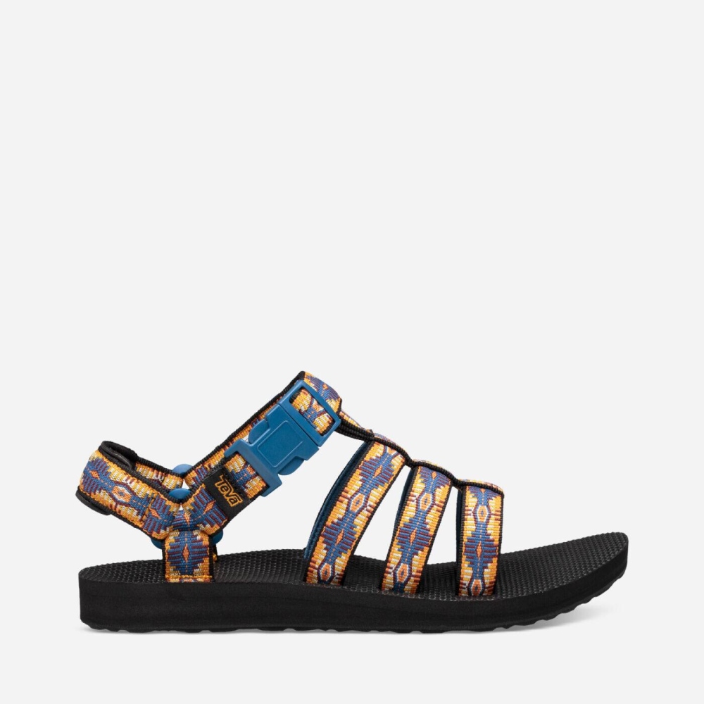 Teva Original Dorado Tursandaler Dame Multicolor | 73XFDYGKJ