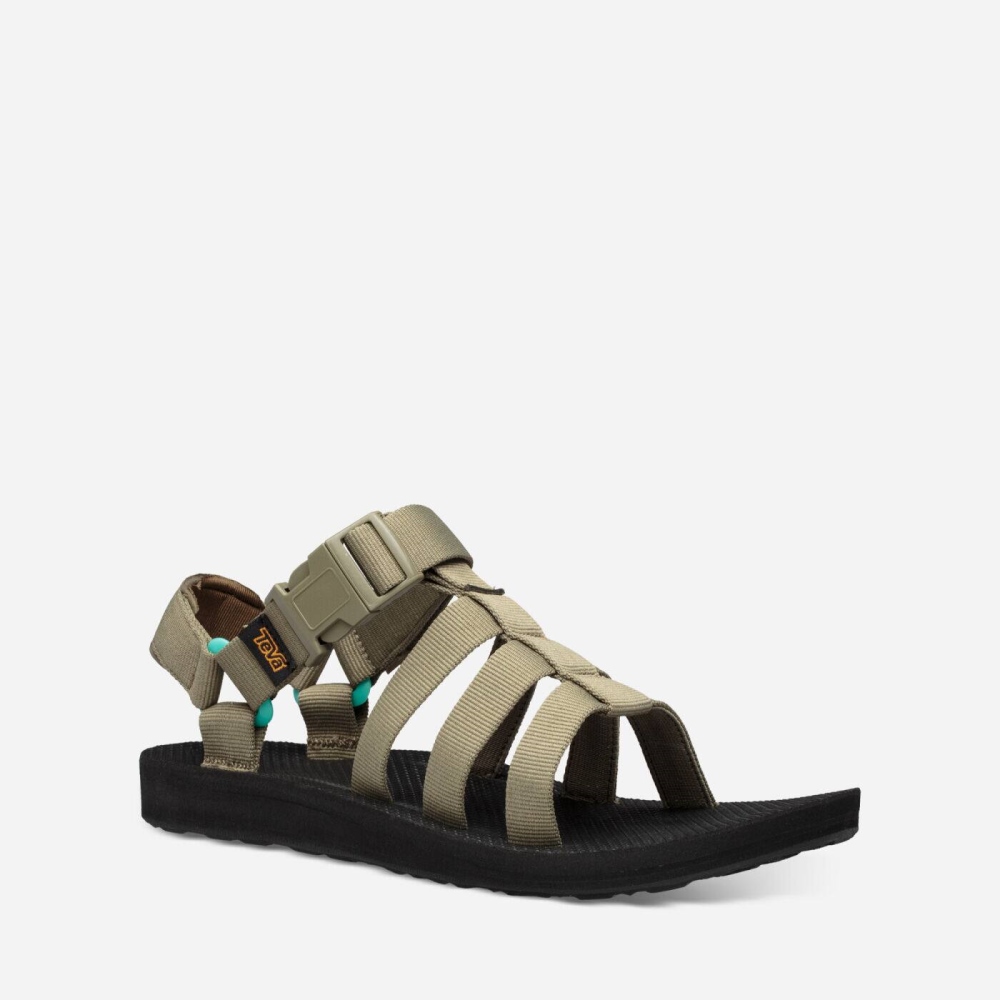 Teva Original Dorado Tursandaler Dame Olivengrønne | 03IMQUPWC