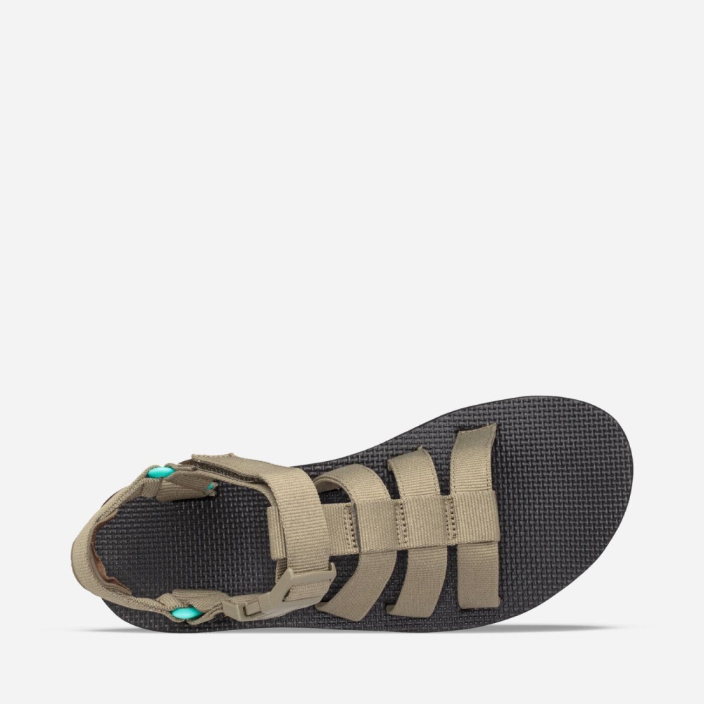 Teva Original Dorado Tursandaler Dame Olivengrønne | 03IMQUPWC