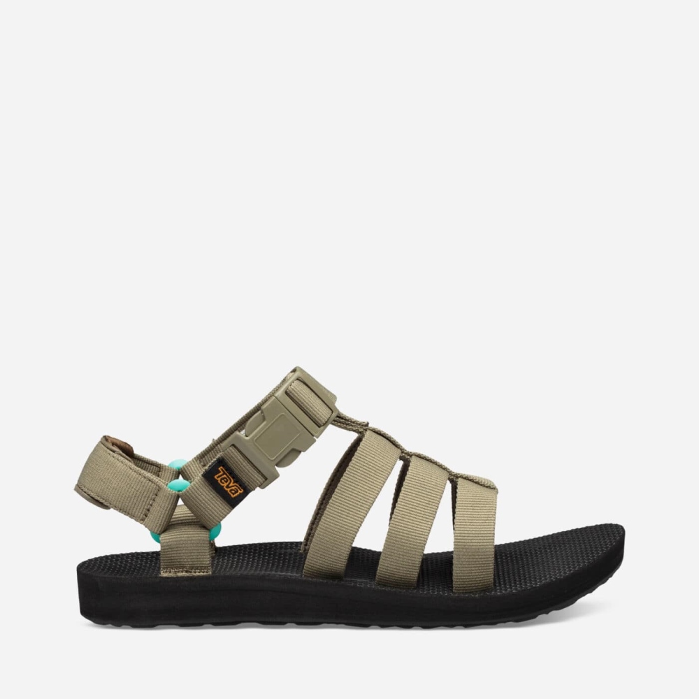 Teva Original Dorado Tursandaler Dame Olivengrønne | 03IMQUPWC