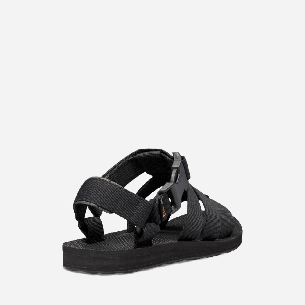 Teva Original Dorado Tursandaler Herre Svarte | 08MTXGIFU