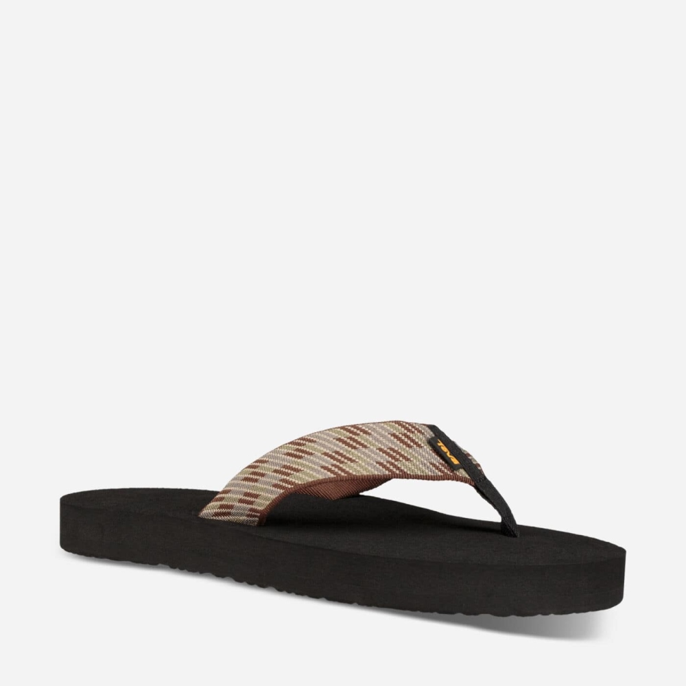 Teva Original Mush Flip Flops Herre Brune | 19FURPYBO