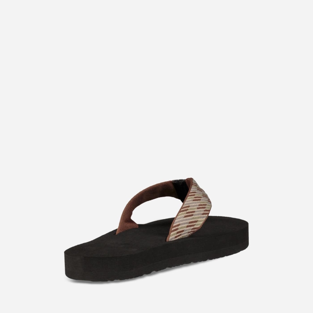 Teva Original Mush Flip Flops Herre Brune | 19FURPYBO