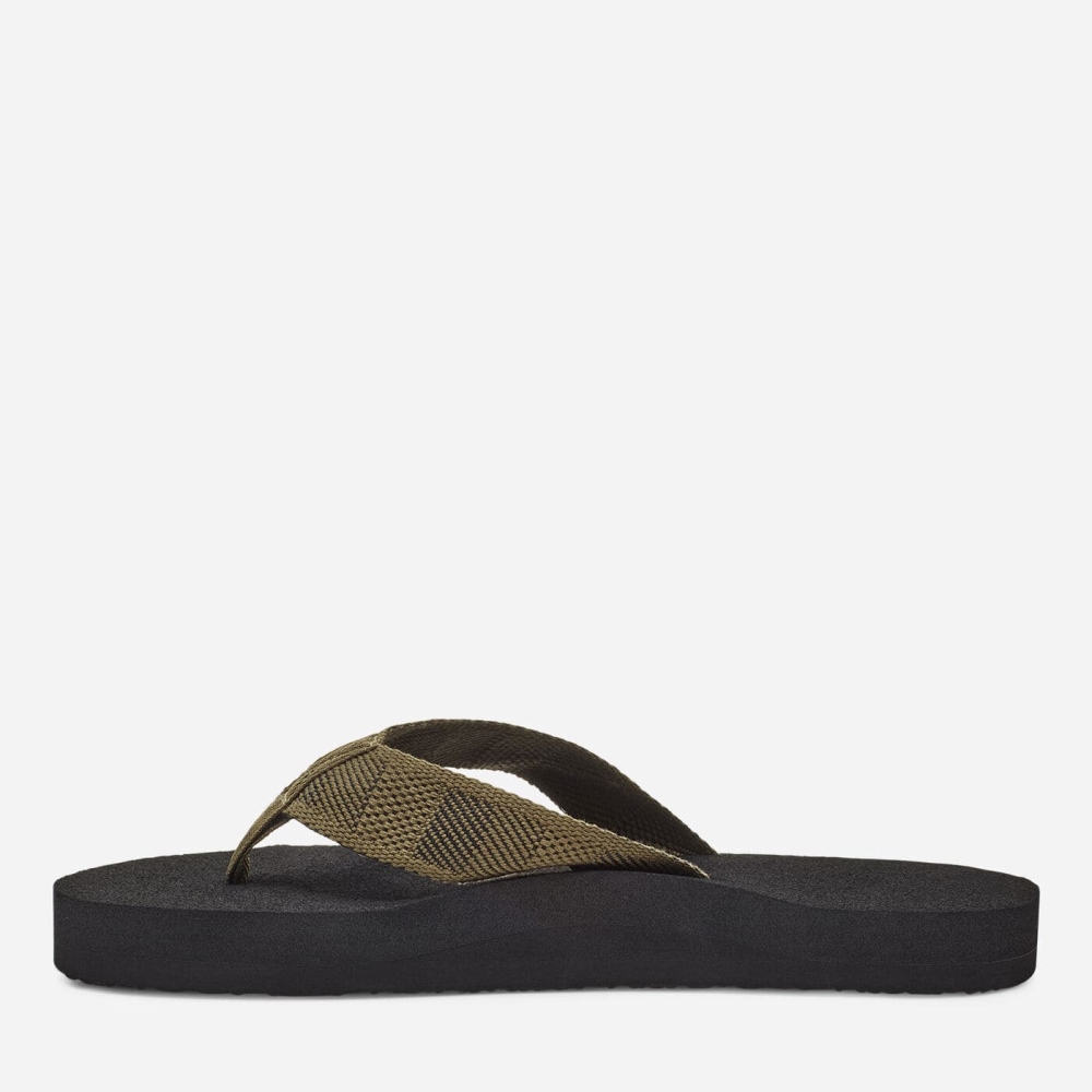 Teva Original Mush Flip Flops Herre Olivengrønne | 10OYKRVIW