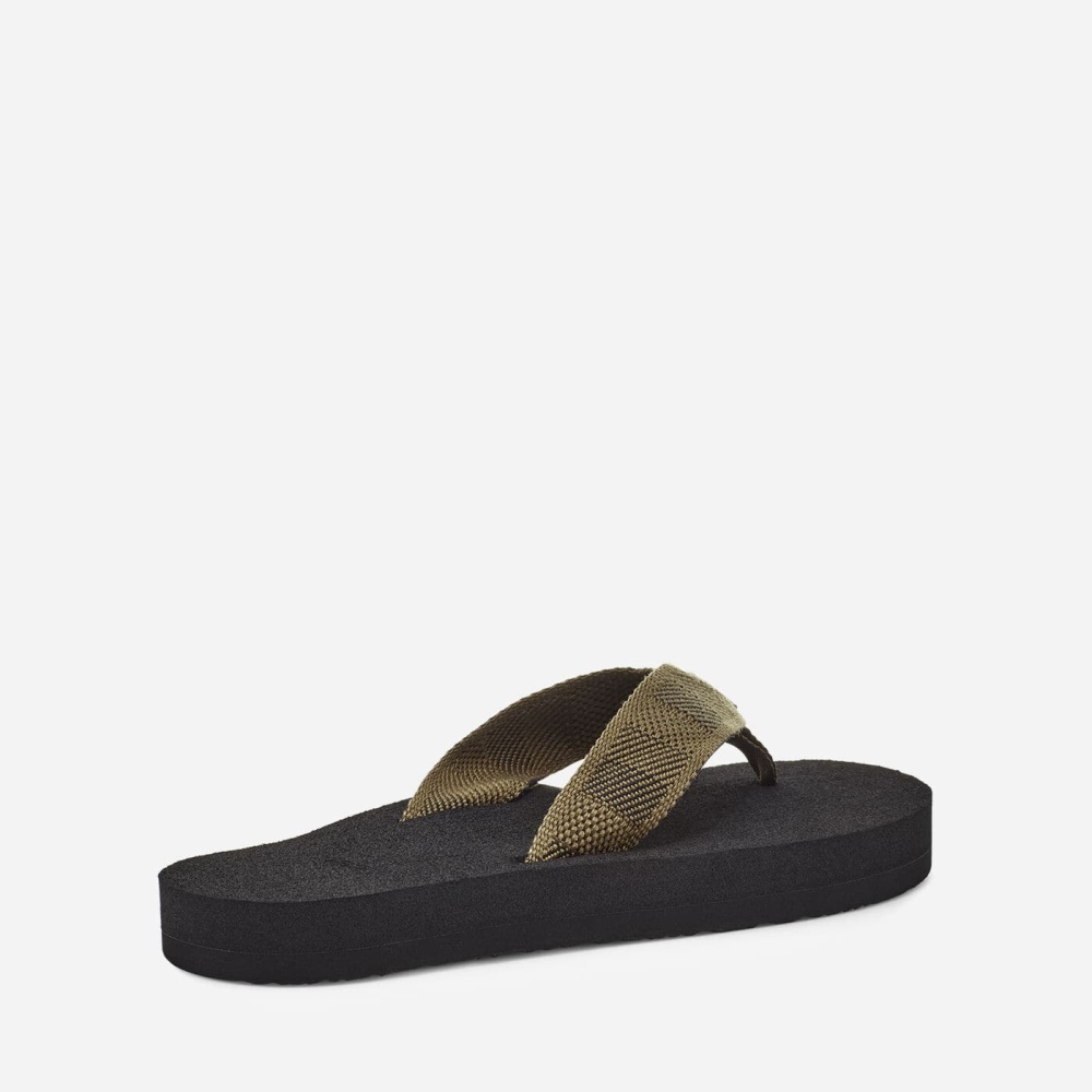 Teva Original Mush Flip Flops Herre Olivengrønne | 10OYKRVIW