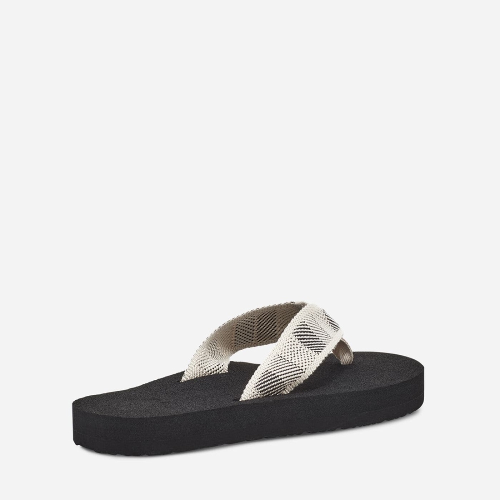 Teva Original Mush Flip Flops Herre Svarte Hvite | 13BFXLGMC