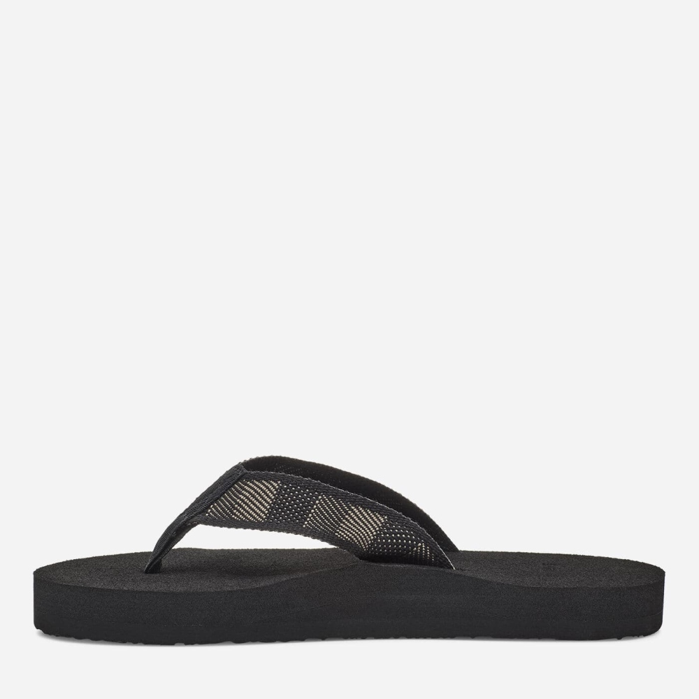 Teva Original Mush Flip Flops Herre Svarte | 98PNLRYUJ