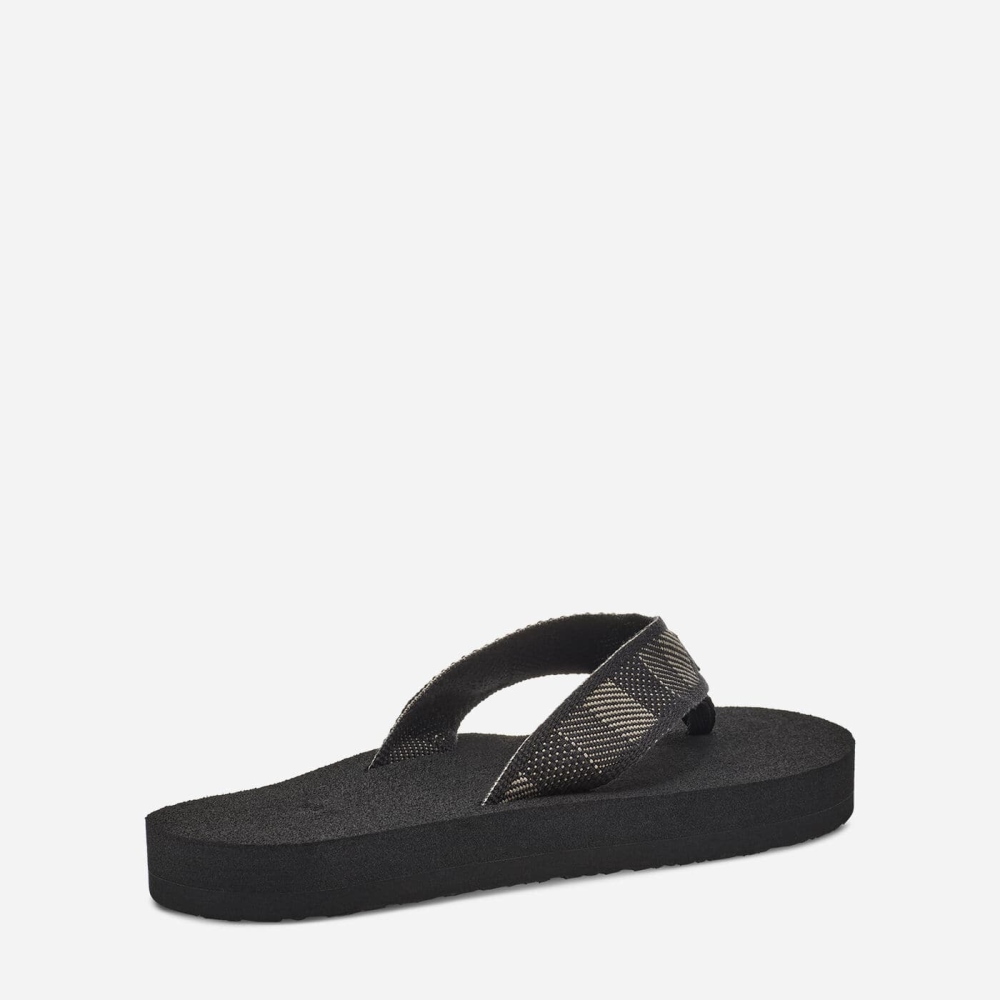 Teva Original Mush Flip Flops Herre Svarte | 98PNLRYUJ