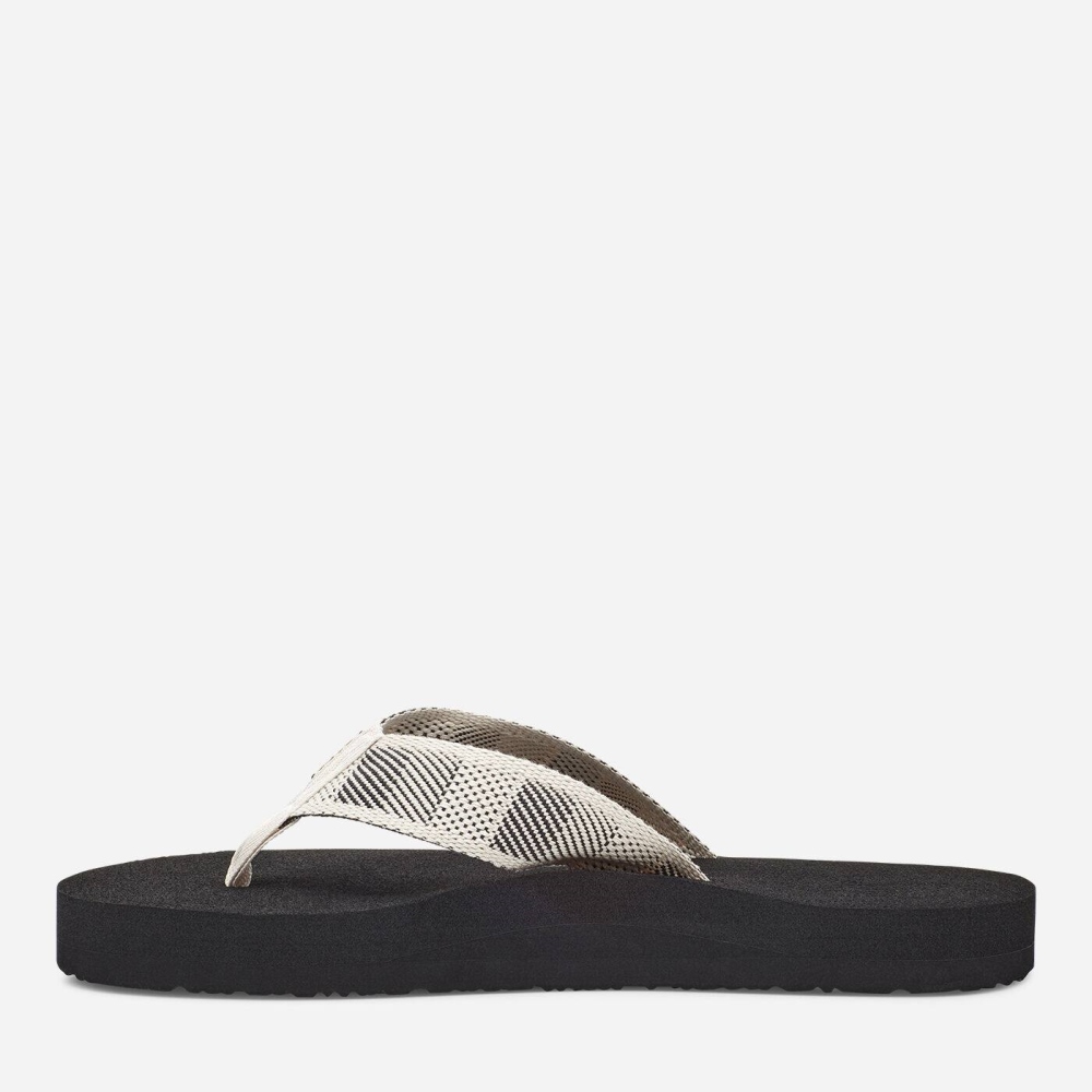 Teva Original Mush Sandaler Herre Svarte Hvite | 65IZKAXYH